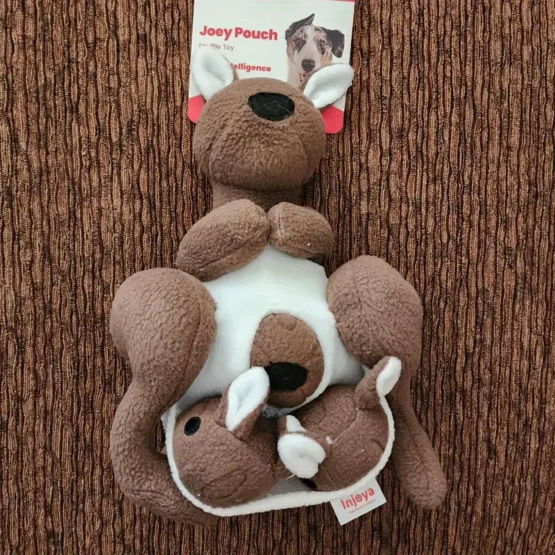 Hign Concerned Chemical Kangaroo Plush Dog Toy Squeaker
