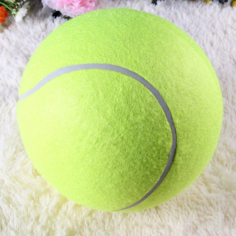 Shunmaii Giant Tennis Ball Dog Chew Toy Inflatable
