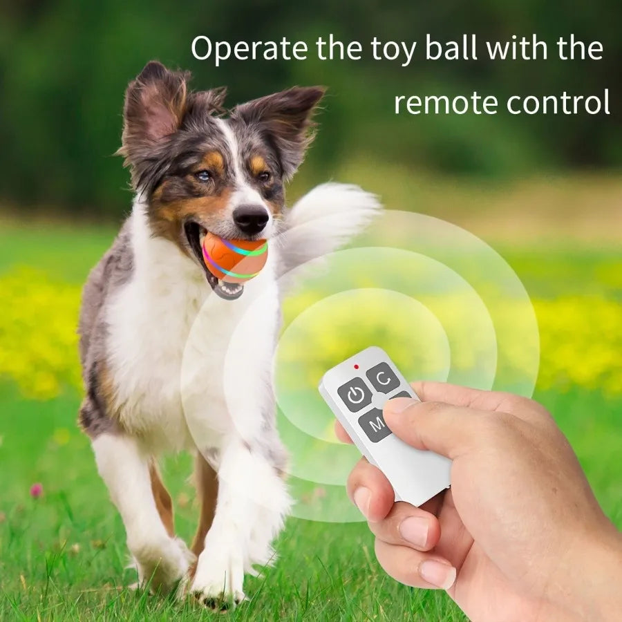 Hign-concerned Chemical Dog Chew Toy Ball USB LED Light