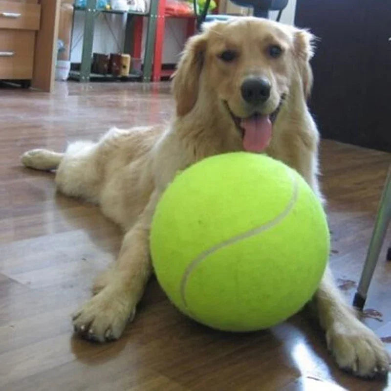Shunmaii Giant Tennis Ball Dog Chew Toy Inflatable