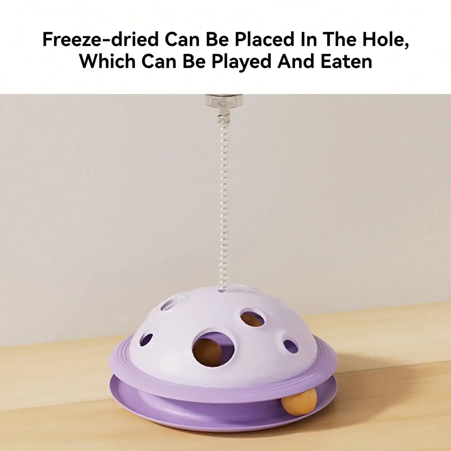 Guangdong Planet Digging Dispenser Cat Toy 360 Rotating