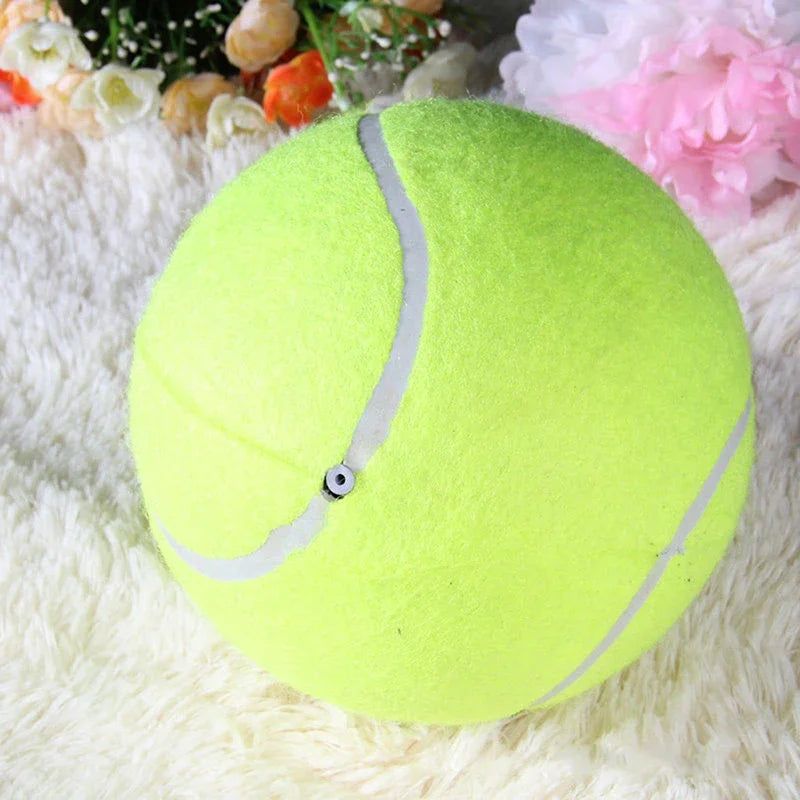 Shunmaii Giant Tennis Ball Dog Chew Toy Inflatable