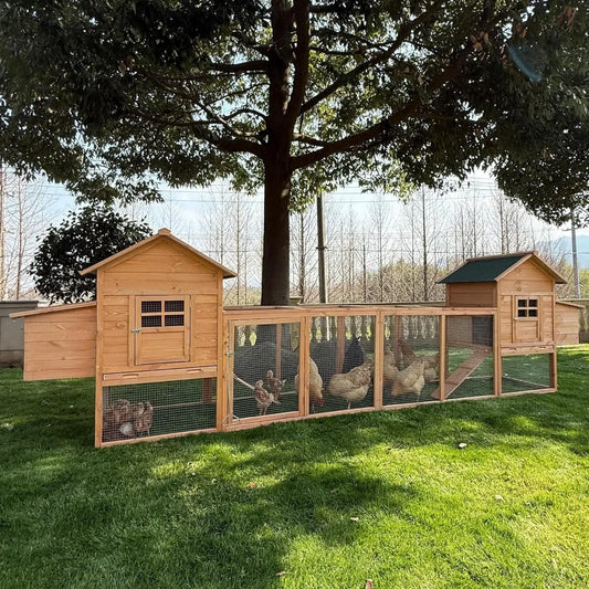 TANGXU Outdoor Chicken Coop Hen House With Waterproof Roof