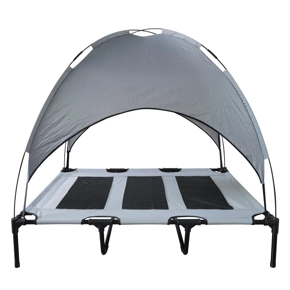 Shanghai Elevated Canopy Dog Bed With Anti Slip Base