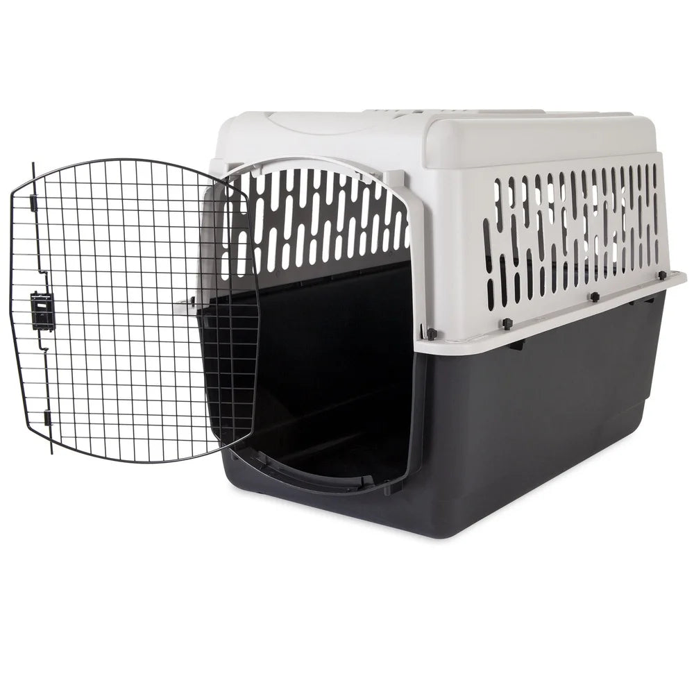 Hign-concerned Plastic Dog Kennel Carrier Airline Crate