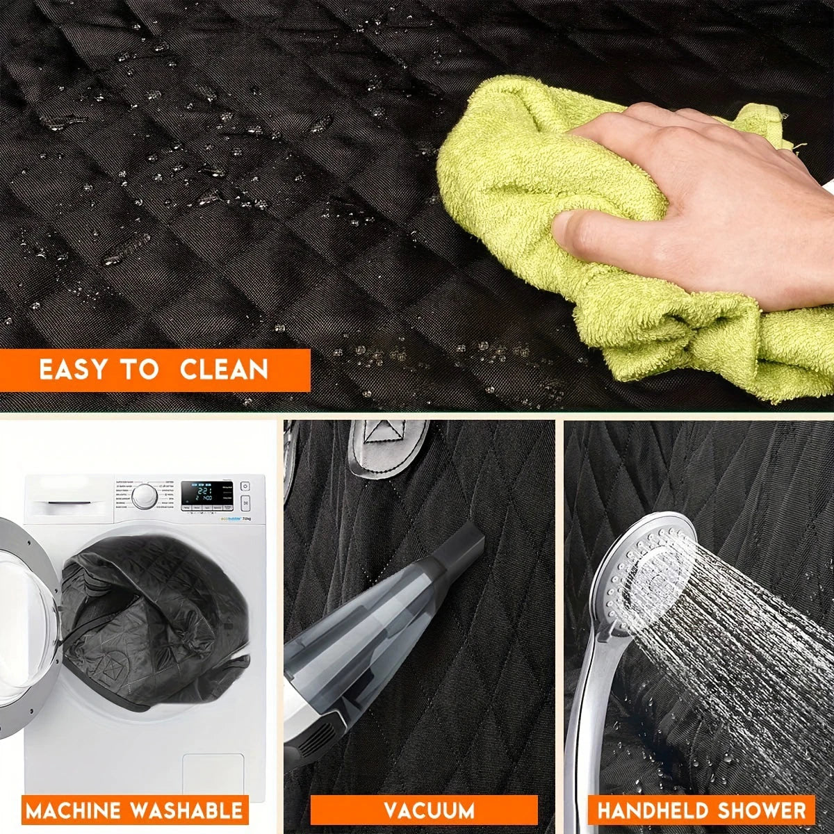 Your Furry Friends Waterproof Rear Seat Cover For Cars