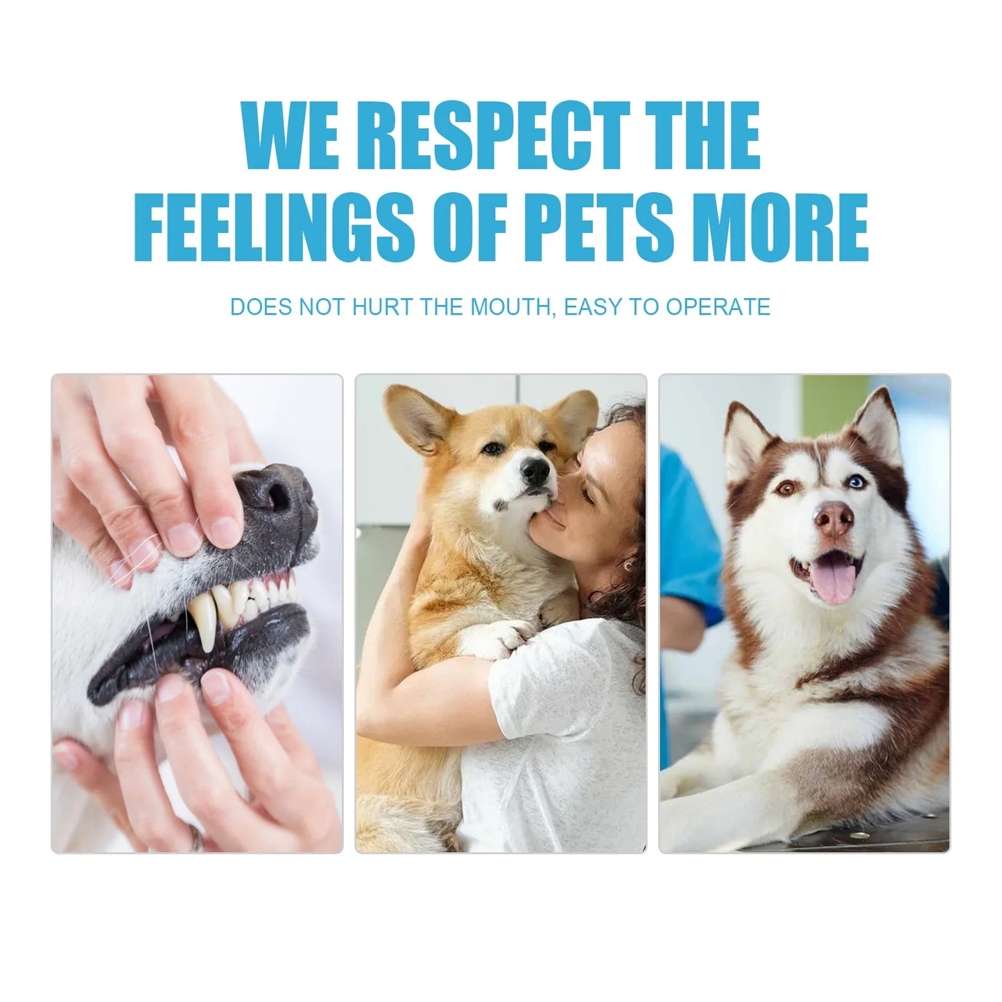Hign-concerned Toothpaste for Dogs and Cats Fresh Breath