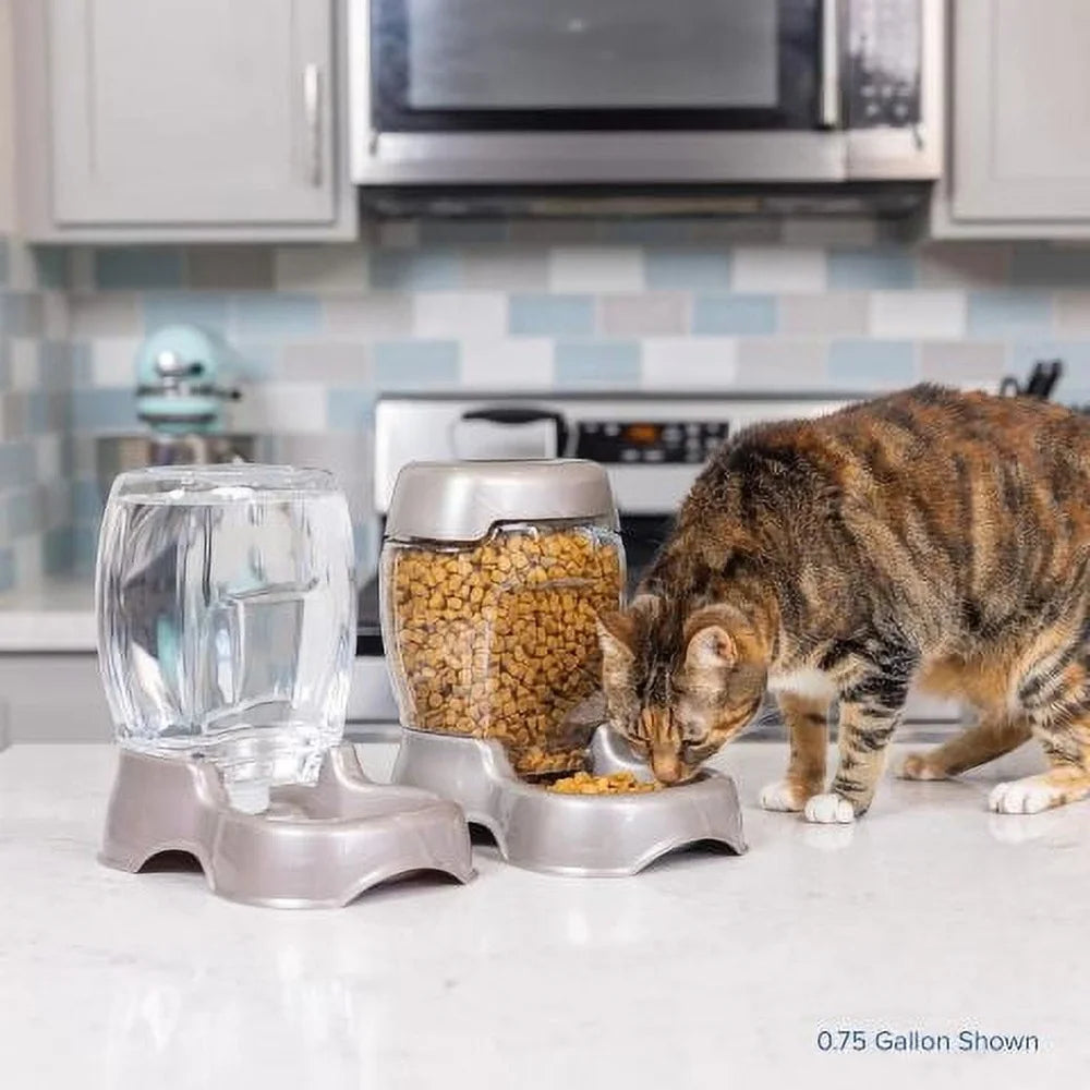 XMSJHign-concerned Gravity Pet Waterer For Dogs Cats