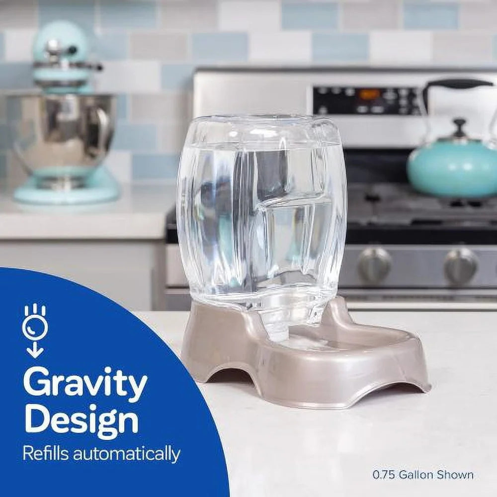 XMSJHign-concerned Gravity Pet Waterer For Dogs Cats