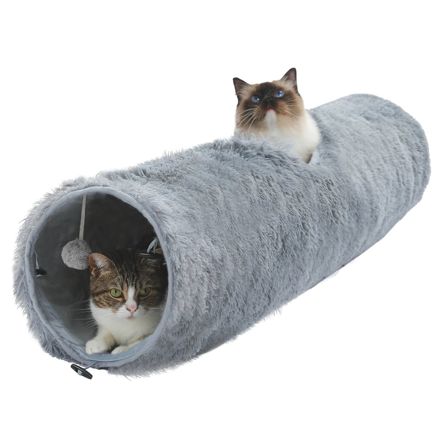 Your Furry Friends Cat Tunnel Collapsible Plush Toy