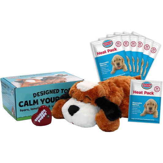 SmartPetLove Snuggle Puppy Heartbeat Toy For Anxiety Relief