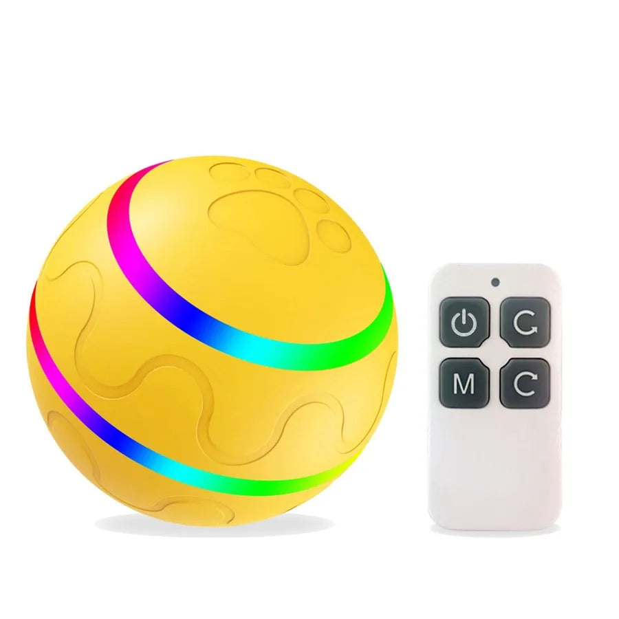 Hign-concerned Chemical Dog Chew Toy Ball USB LED Light