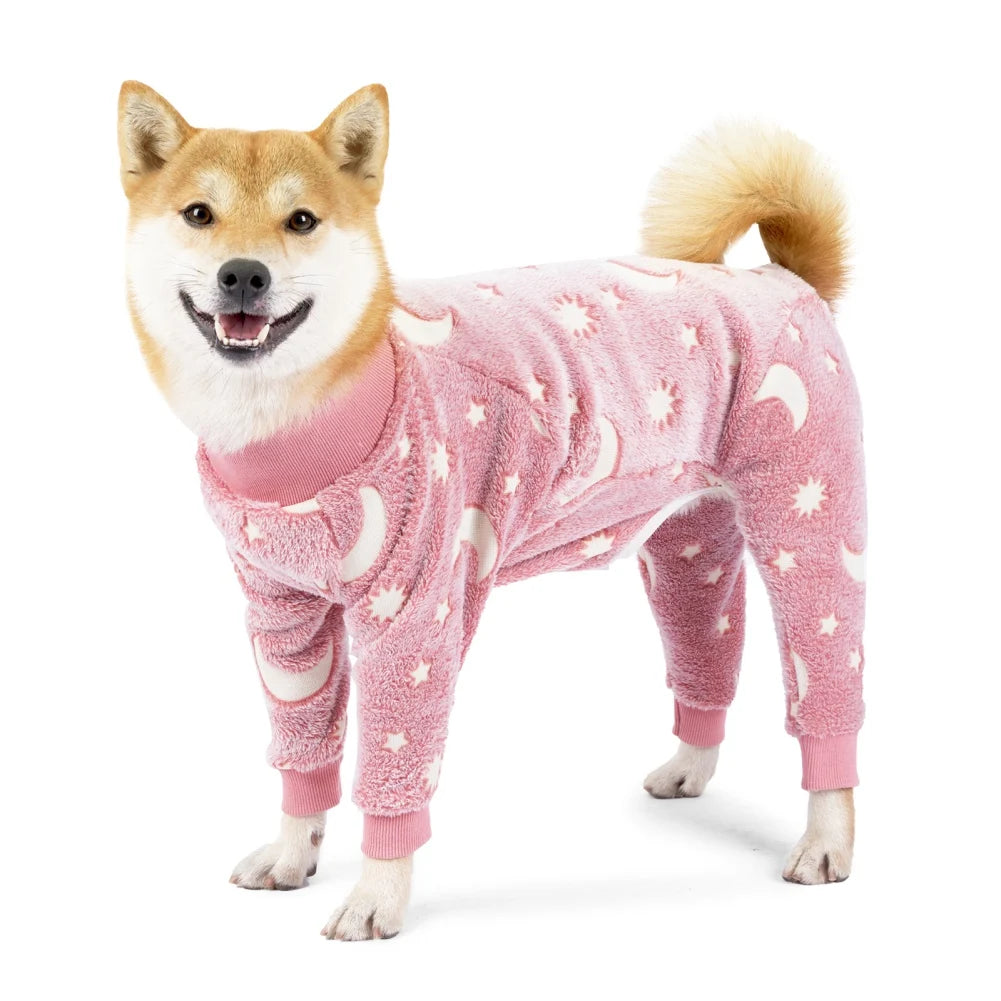 Guangdong Winter Fleece Dog Jumpsuit For Small To Large Dogs