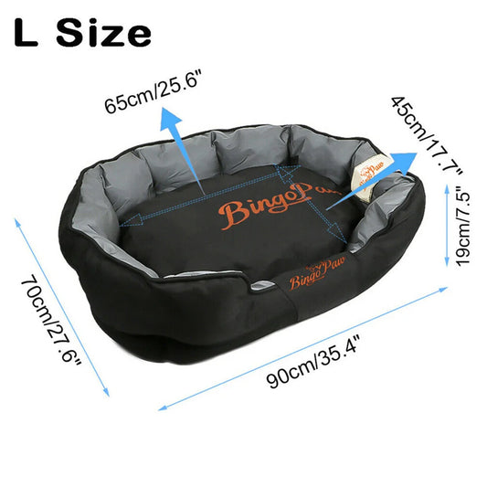 BORWARTCN Waterproof Dog Bed Orthopedic Sofa Cushion