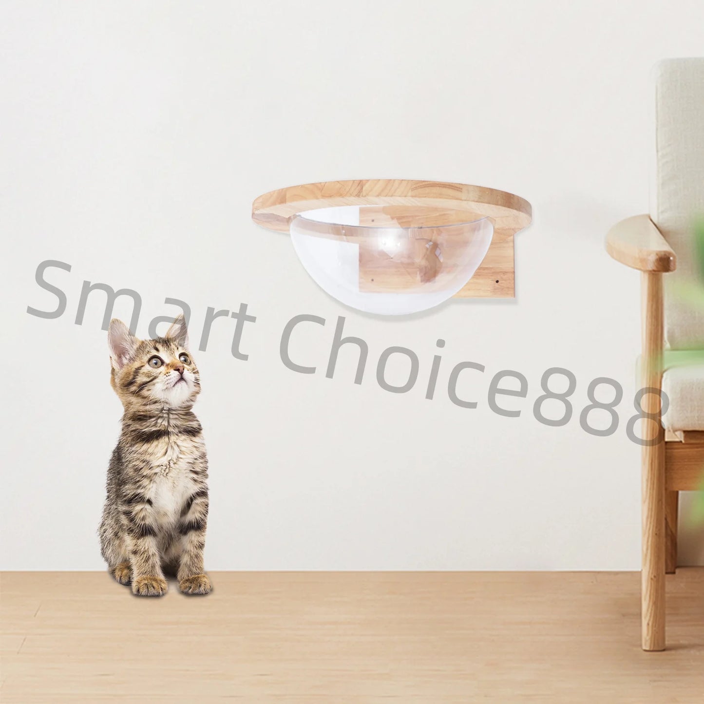 Sichuan Space Capsule Style Transparent Cover Cat Bed