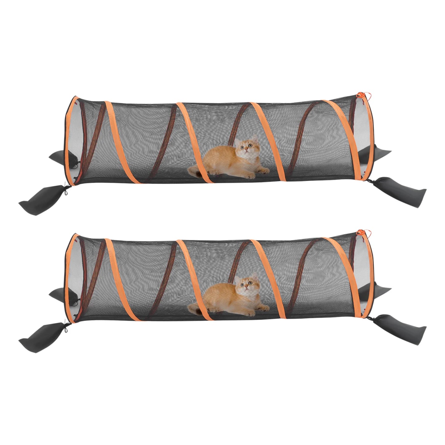 Sichuan CN Foldable Cat Play Tunnel Mesh Channel for Cats