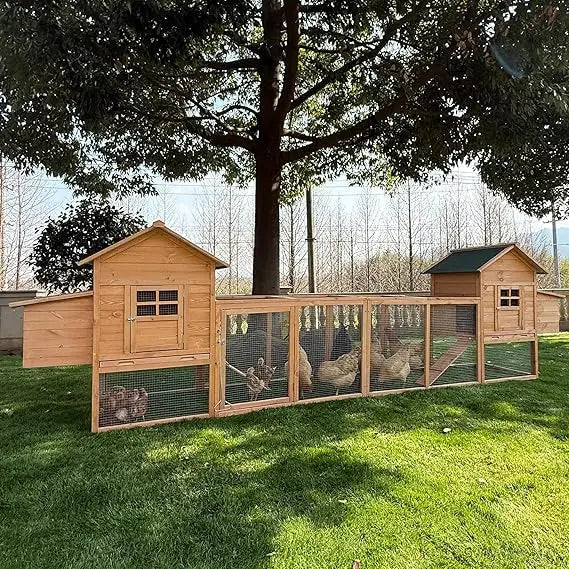 TANGXU Outdoor Chicken Coop Hen House With Waterproof Roof