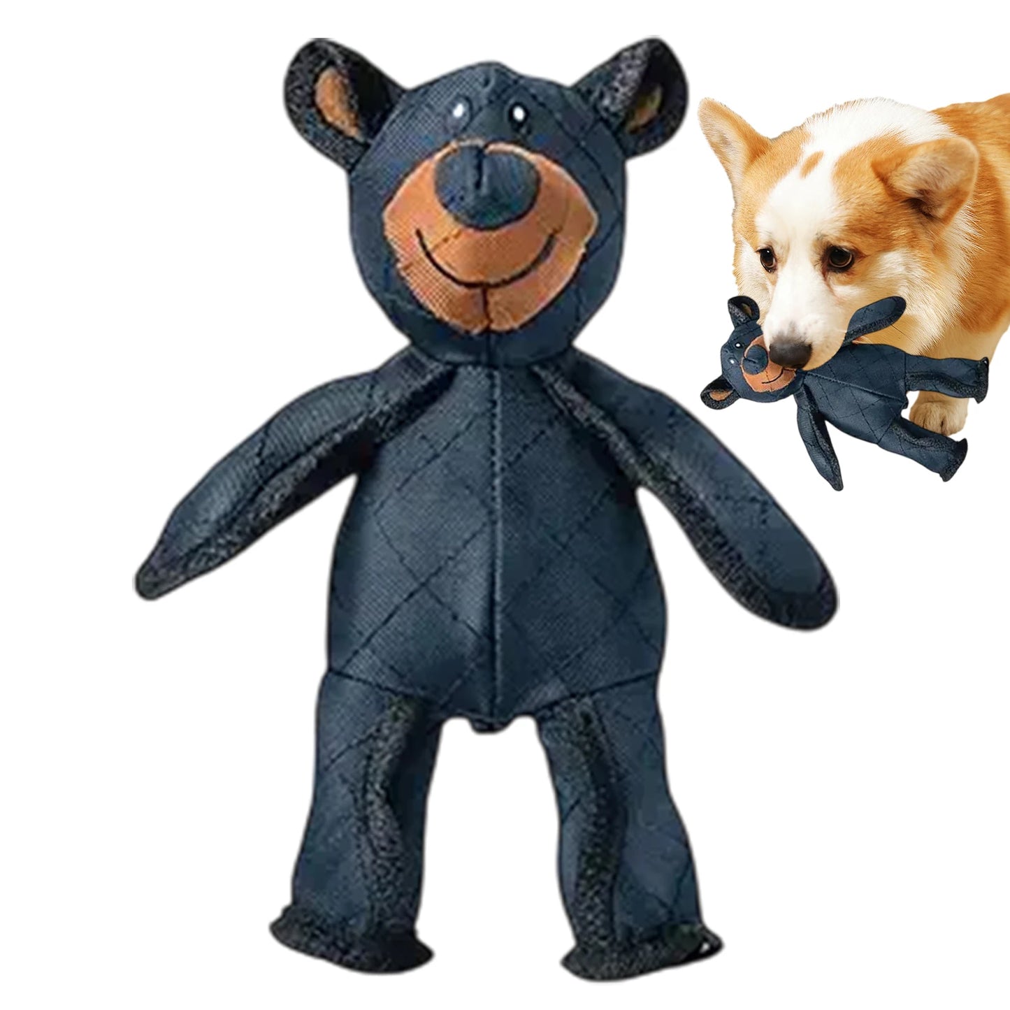 Hign Concerned Squeaky Plush Bear Dog Toy Chew Toys