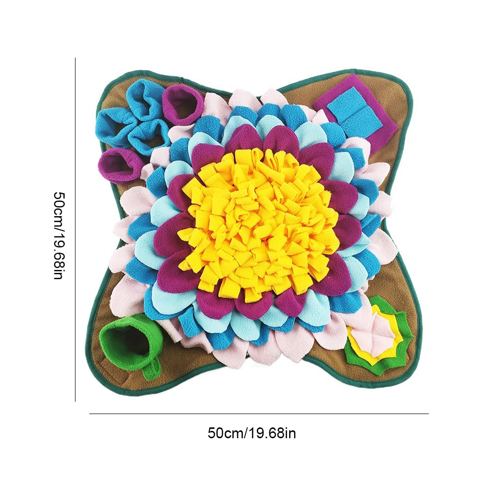 Shunmaii Pet Snuffle Feeding Mat Foraging Nose Training Pad