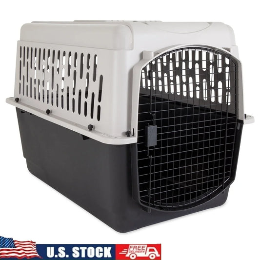 Hign-concerned Plastic Dog Kennel Carrier Airline Crate