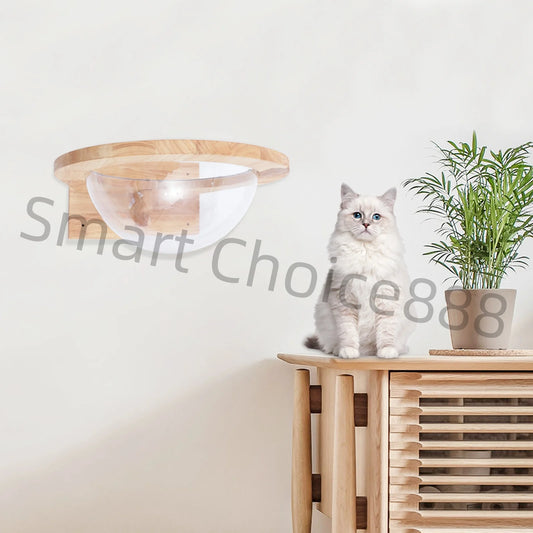 Sichuan Space Capsule Style Transparent Cover Cat Bed