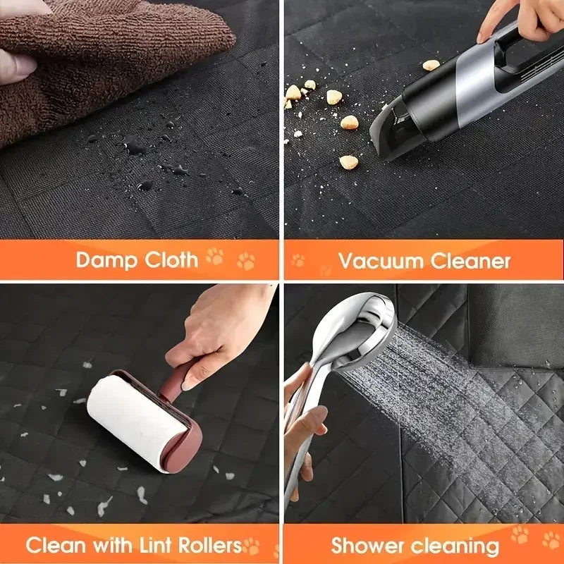 Dog Back Seat Cover Waterproof Hammock Nonslip Scratch Proof Durable