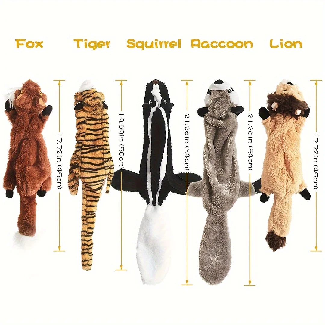 Hign Concerned Squeaky Plush Dog Toy Durable Chew For Dogs