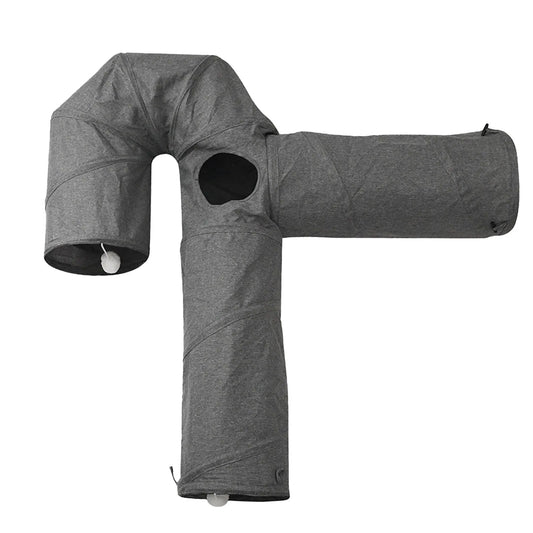 Your Furry Friends Cat Tunnel Foldable 3 Way Playhouse