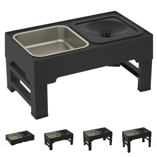 TWISTER.CK 3 In 1 Stainless Steel Slow Feed Water Bowls