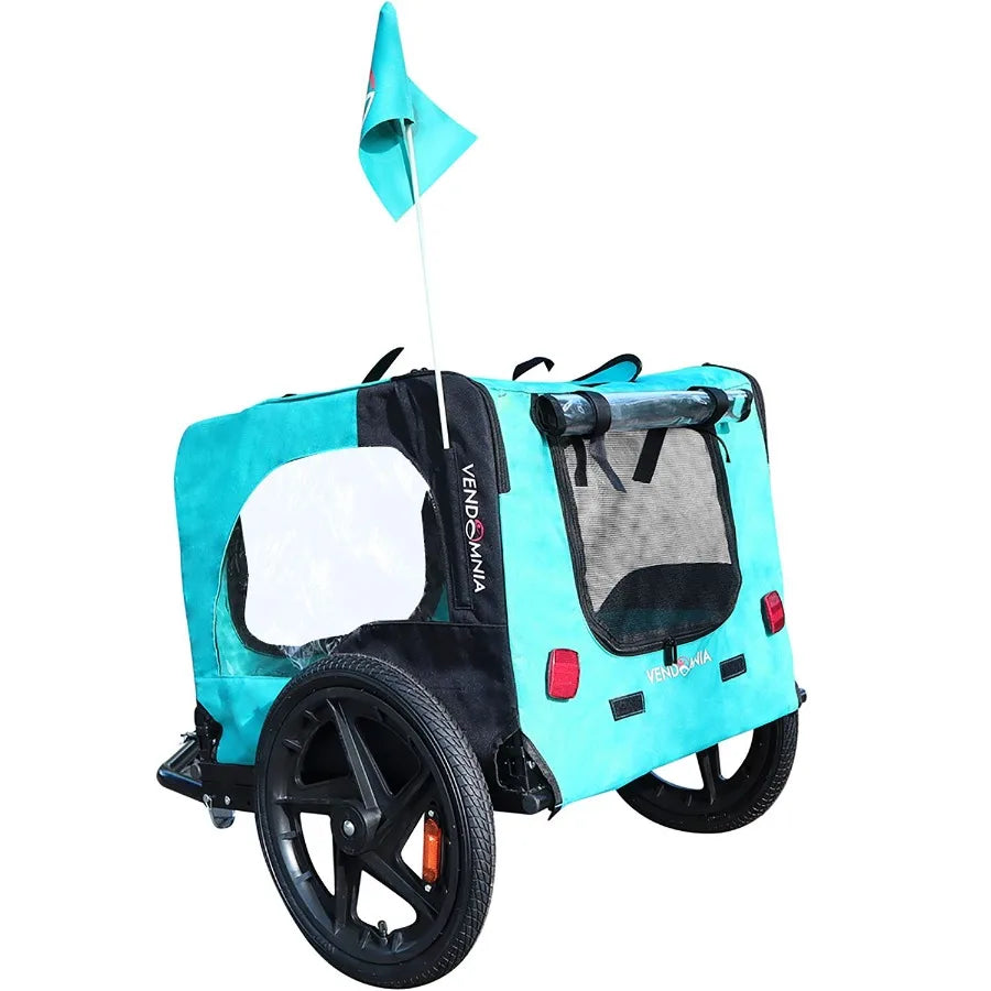 Hign-concerned Foldable Pet Jog Stroller And Bike Trailer